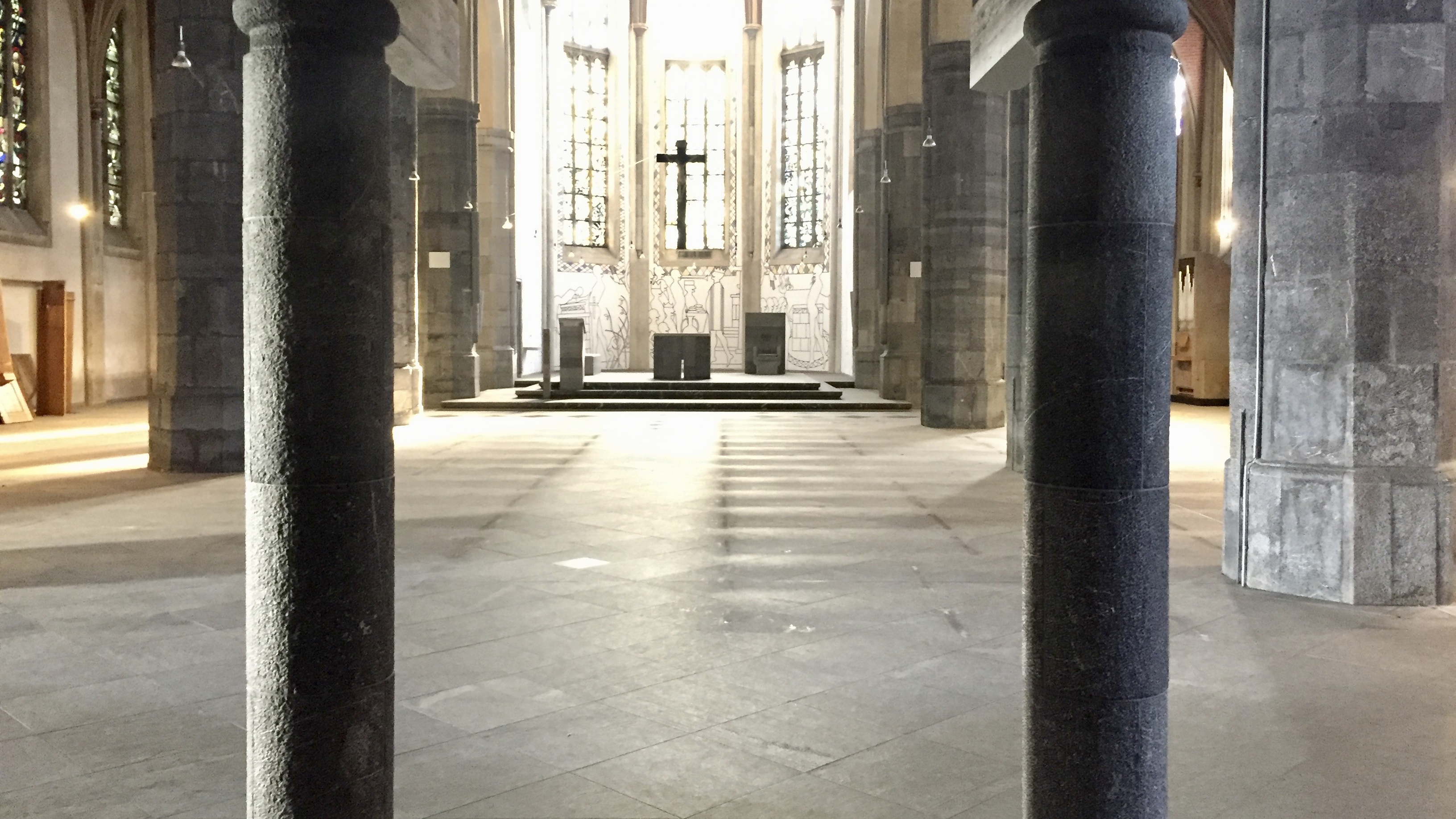 Leere Remigiuskirche